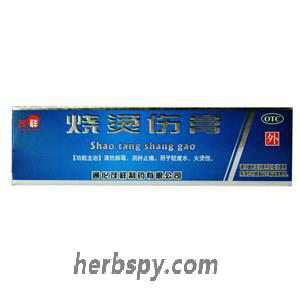 Shao Tang Shang Gao for mild water and fire burns 40g